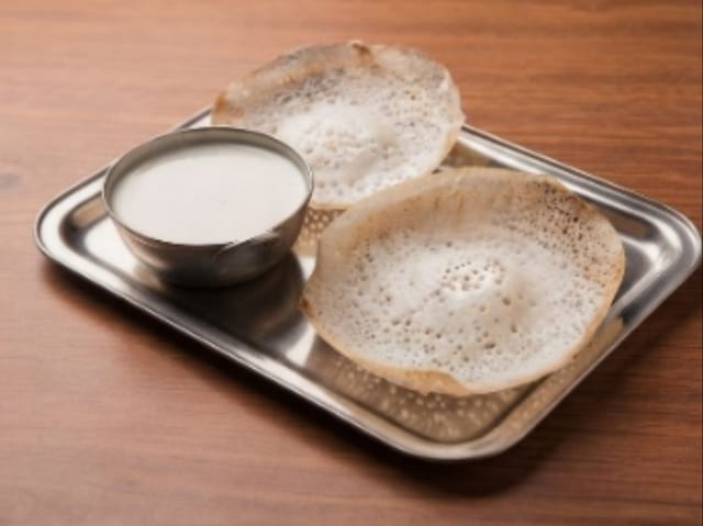 Coconut Milk Aappam.