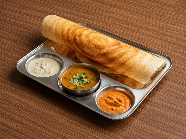Ghee Podi Dosa.