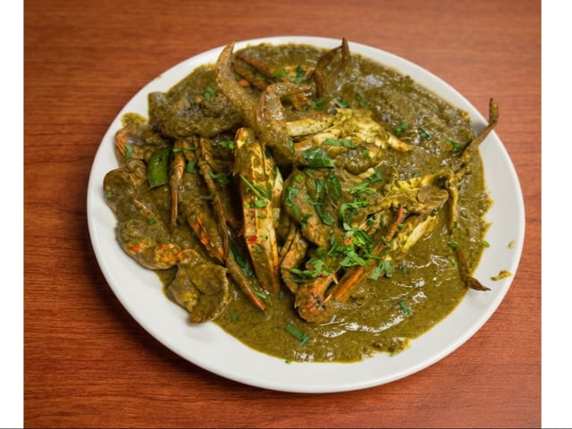 Crab Masala.