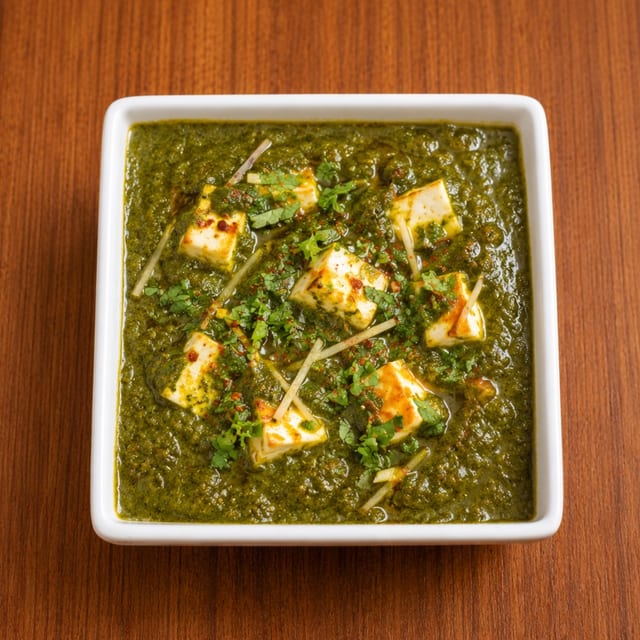 Saag Paneer.