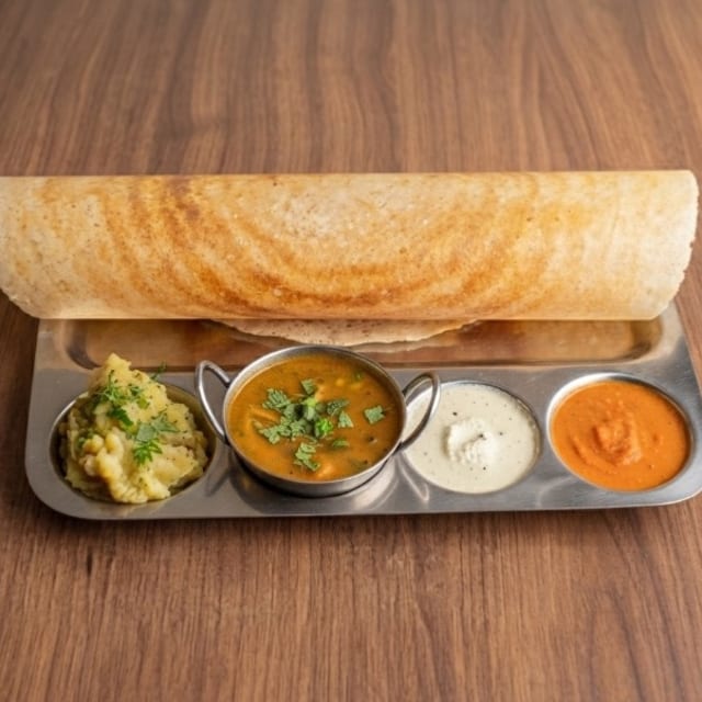 Ghee Masala Dosa.