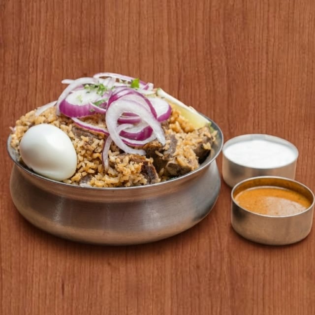 Goat Biriyani.