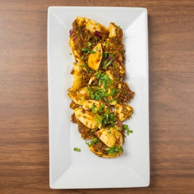 *Egg Pepper Fry.