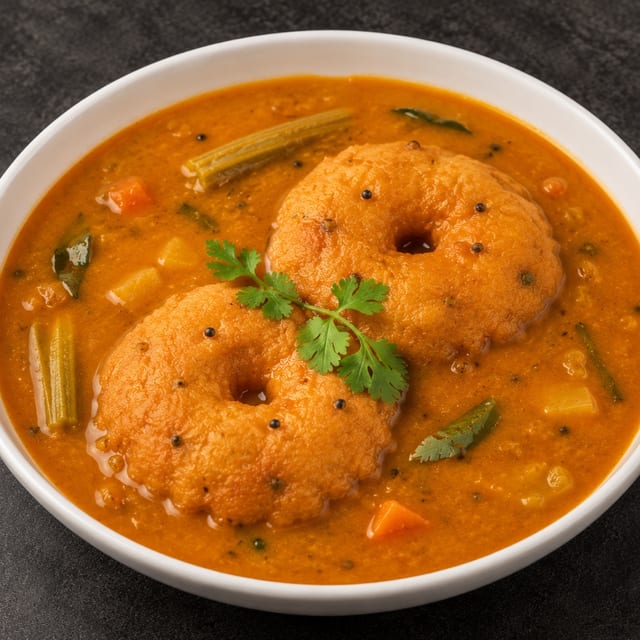 *Sambar Vadai.