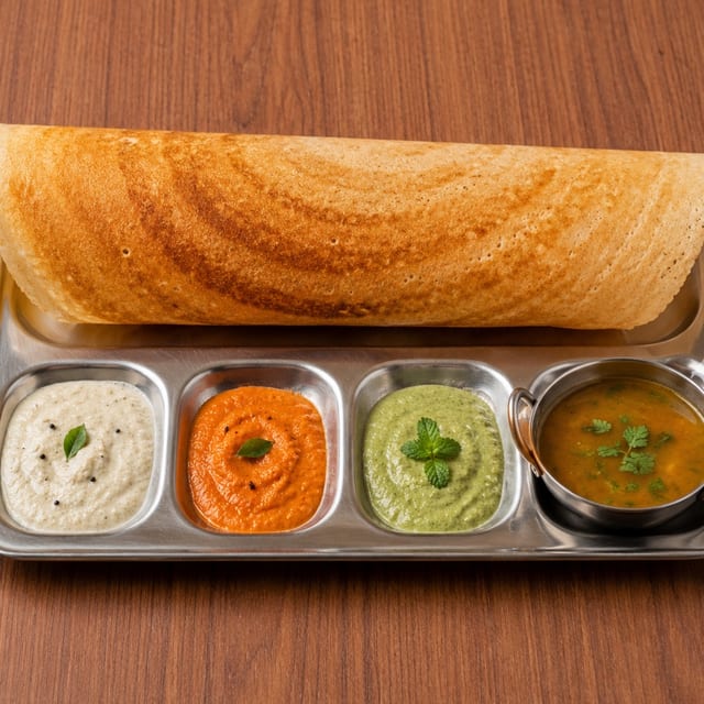 Ghee Podi Dosa.