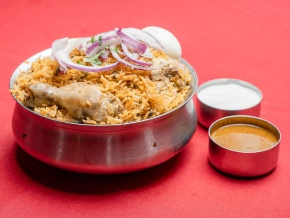 *Chicken Tikka Biriyani.