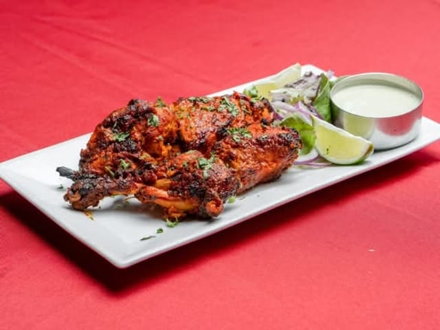 *Tandoori Chicken.
