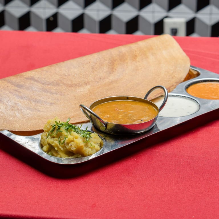 Savor our masala dosa